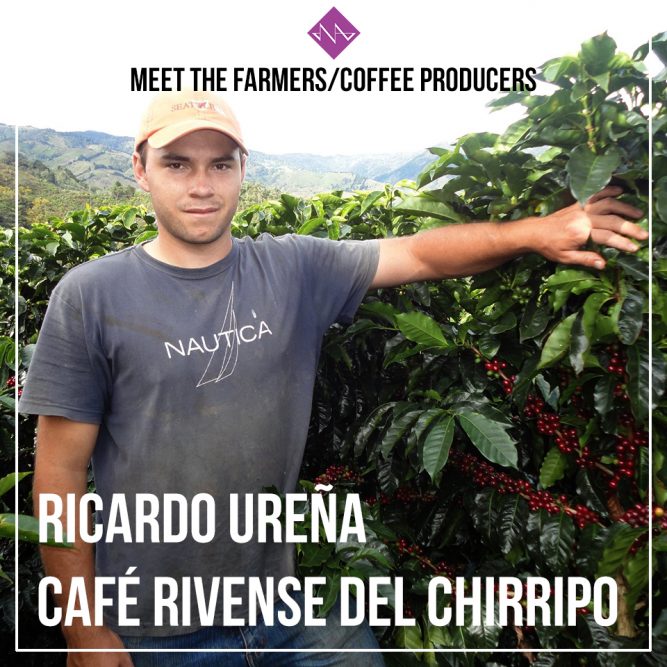 Bilde av kaffeprodusent i Costa Rica