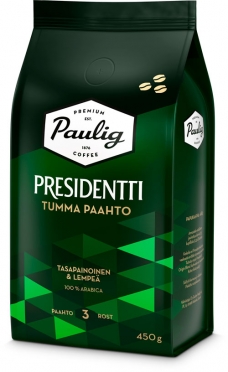 Bilde av kaffepose fra Paulig